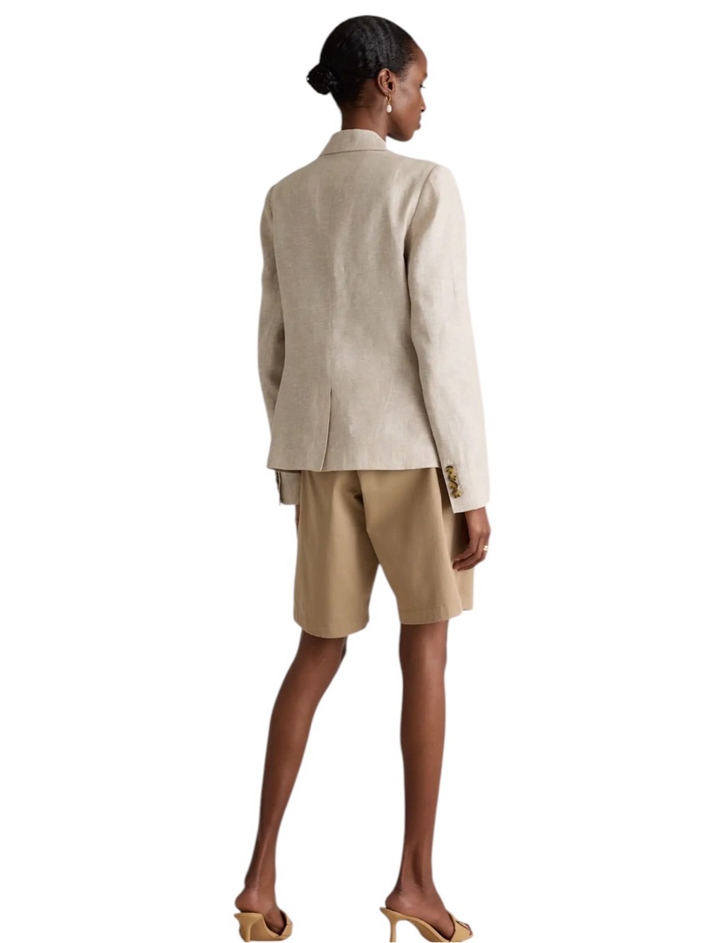 NWT- Quince 100% European Linen Structured Blazer Size Small - Picture 3 of 8